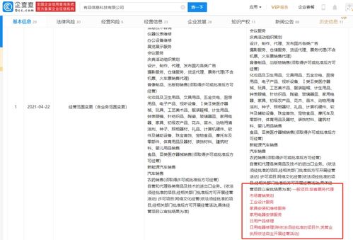 小米有品信息新增经营范围 旅客票务代理 等
